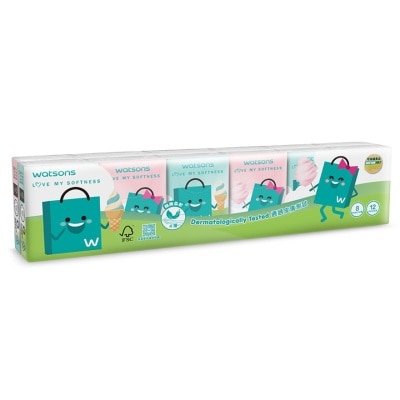 WATSONS WATSBAG MINI HANKIES12S