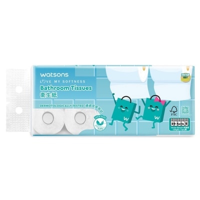 WATSONS WATSBAG BATHROOM TISSUES 10S (FSC CERTIFIED)