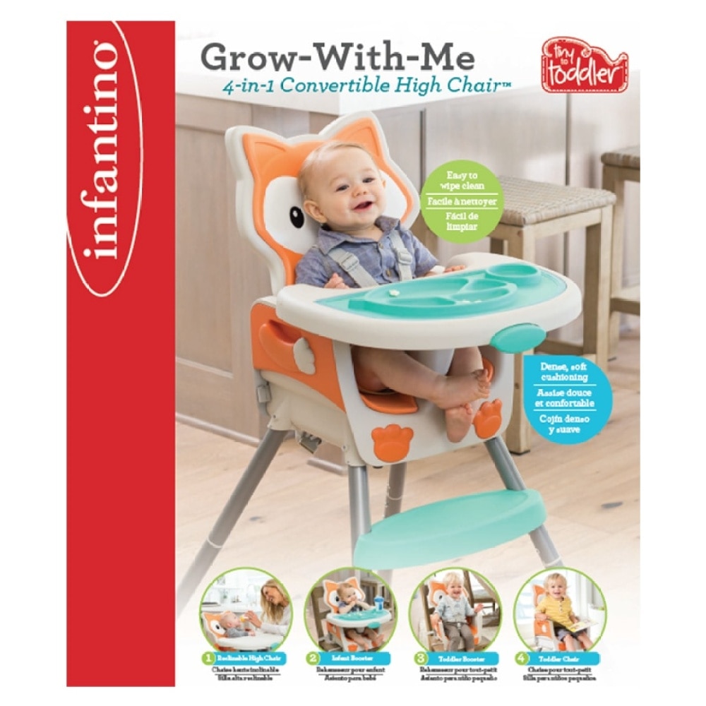 4IN1 CONVERTIBLE HIGH CHAIR-SLEEVE (SUPPLIER DELIVERY–7 WORKING DAYS)