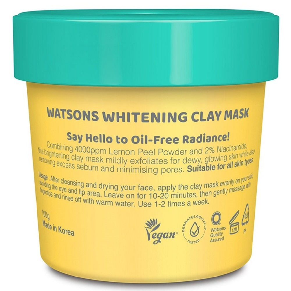 WHITENING CLAY MASK 100G