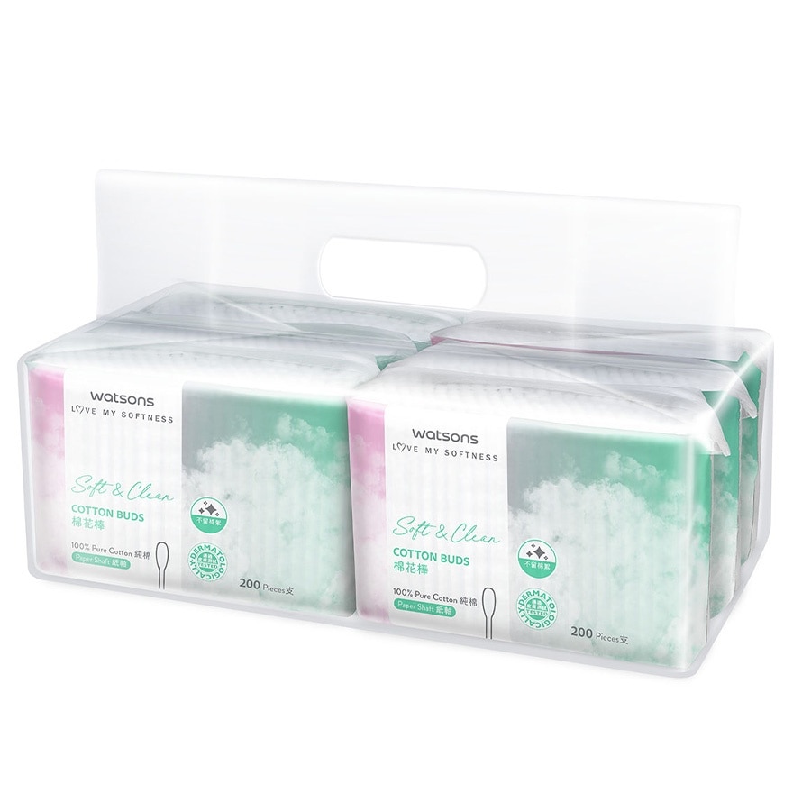 WATSONS WATSONS PAPER SHAFT COTTON BUDS 200S X 6S | Others