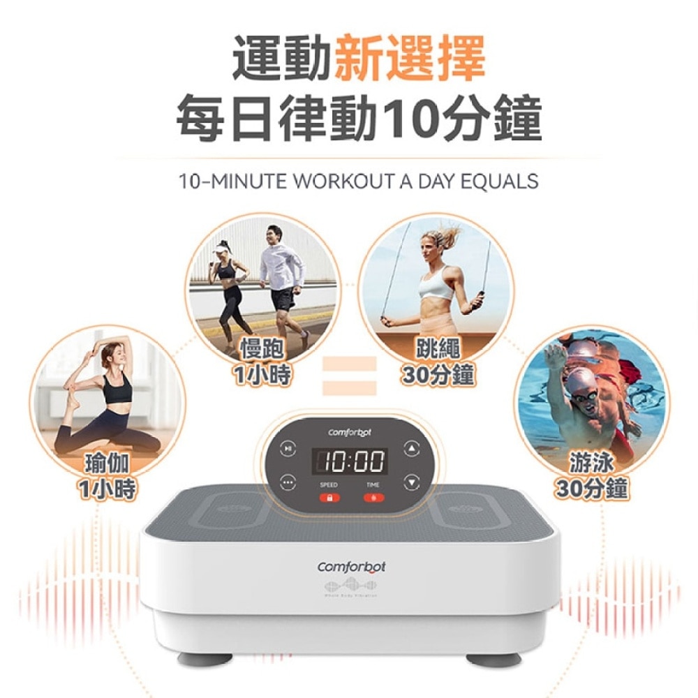 COMFORBOT 全身共頻無耗能高效運動健體有氧活血溫控家用律動機(商家直送-8個工作天內送到府上)