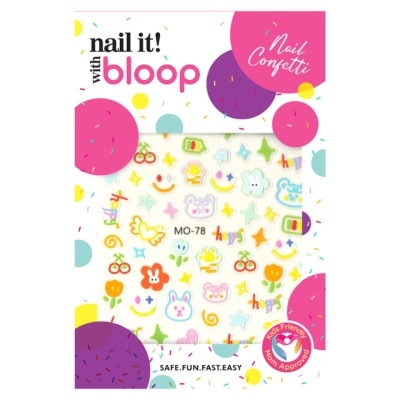 BLOOP NAIL CONFETTI NAIL STICKERS