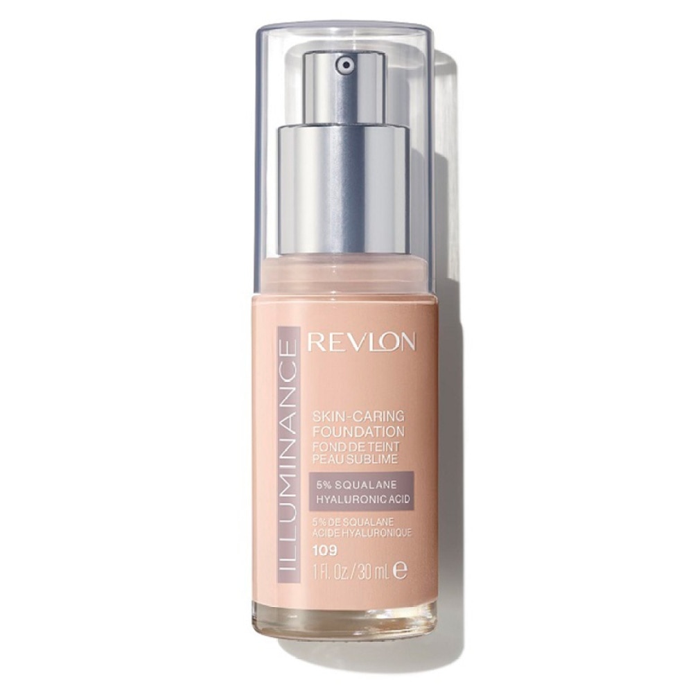 REVLON REVLON ILLUMINANCE SKIN-CARING FOUNDATION 109 LIGHT IVORY