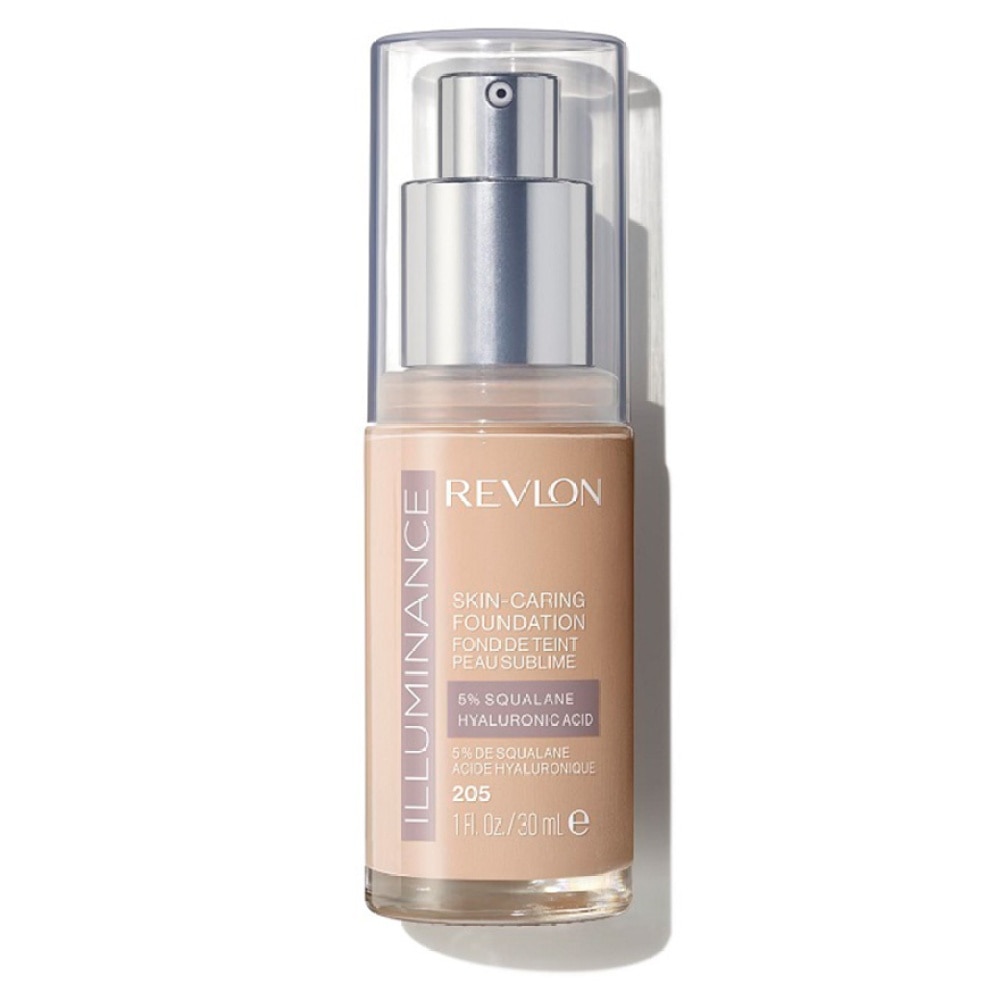 REVLON ILLUMINANCE SKIN-CARING FOUNDATION 205 NATURAL OCHRE