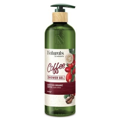 NATURALS BY WATSONS COFFEE SHOWER GEL 490ML