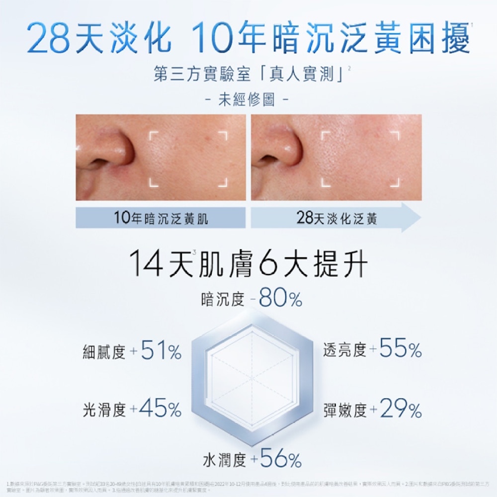 OLAY水感透白光曜精华50毫升