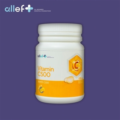 ALLEF VITAMIN C500 TABLETS 120S