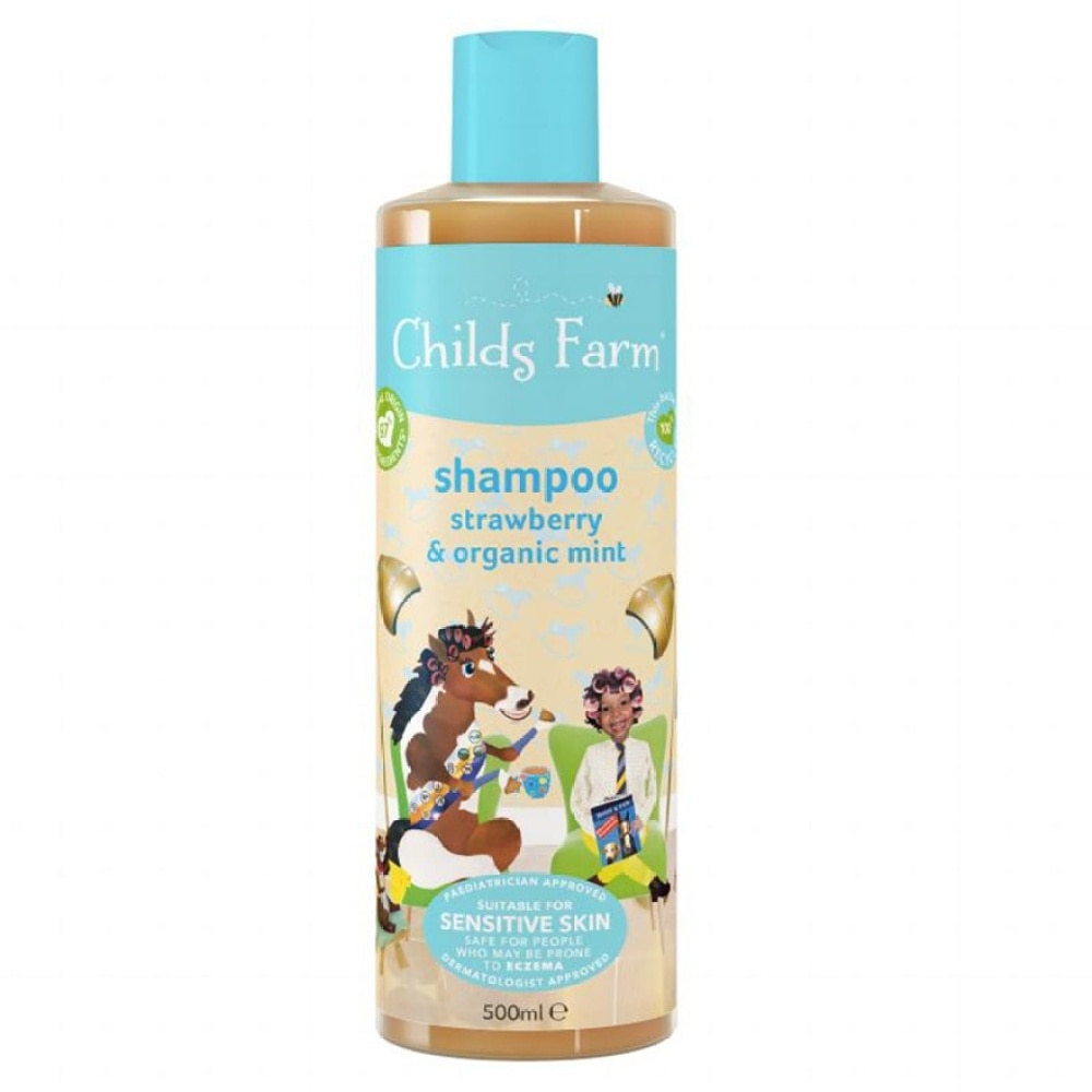 Childs Farm Organic Strawberry & Organic Mint Shampoo 500ml