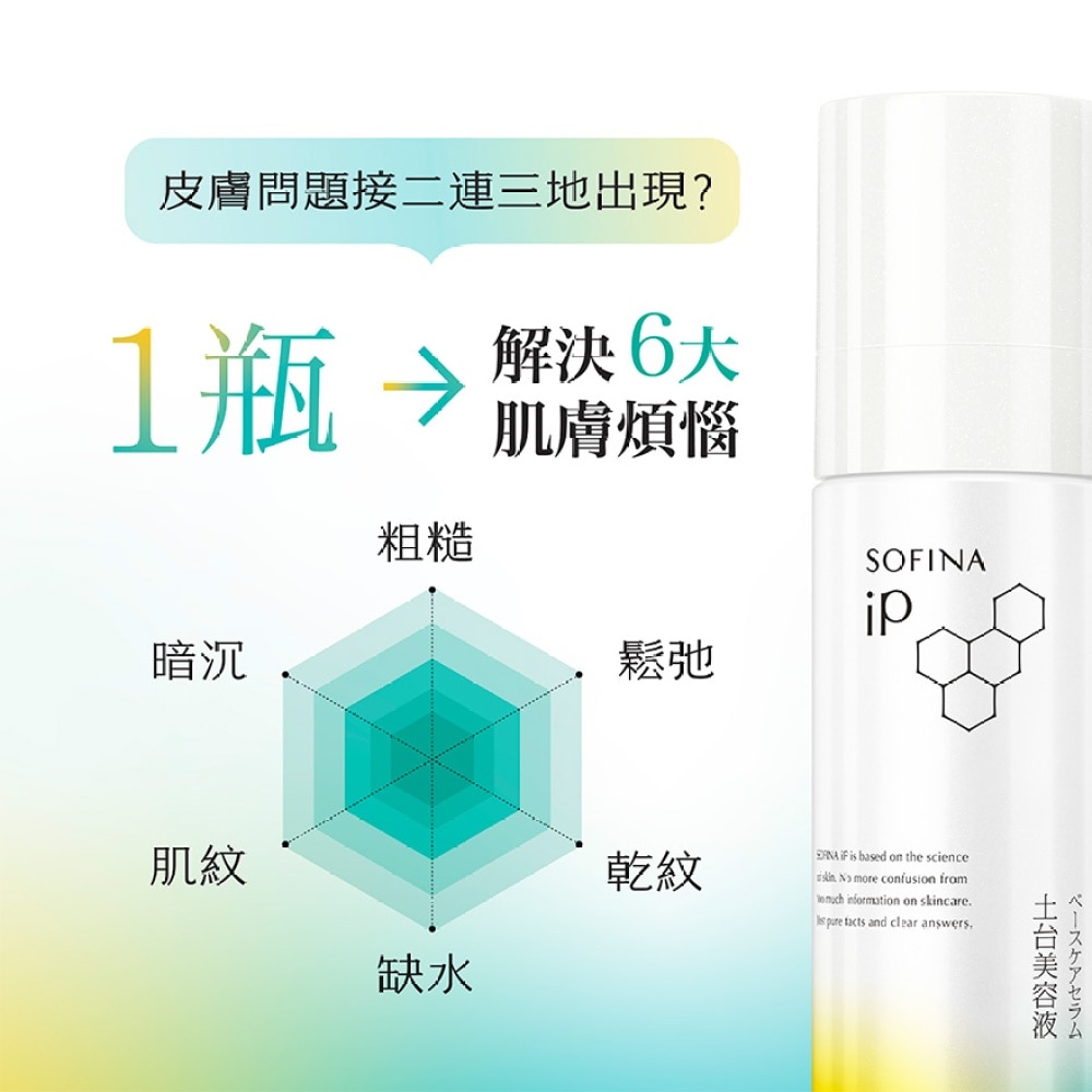 SOFINA IP BASE CARE MOUSSE SERUM