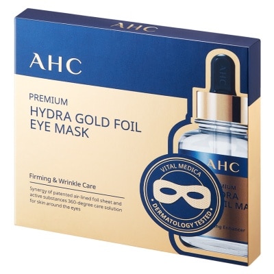 AHC AHC PREMIUM HYDRA GOLD FOIL EYE MASK 7ML X 5