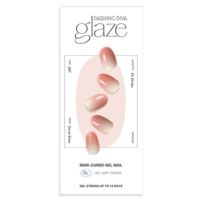 Dashing Diva ZMA381N CORAL GLOW