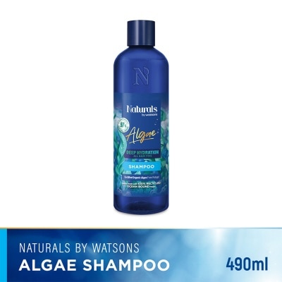 NATURALS BY WATSONS ALGAE SHAMPOO 490ML