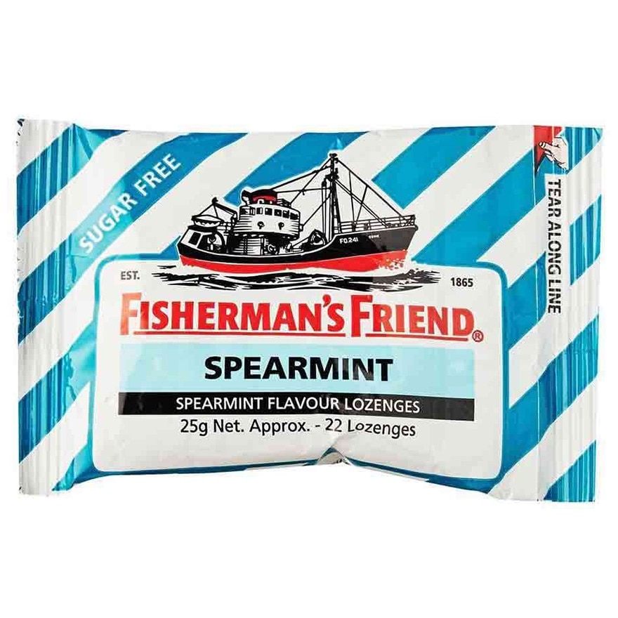 SUGAR FREE LOZENGES SPEARMINT FLAVOR