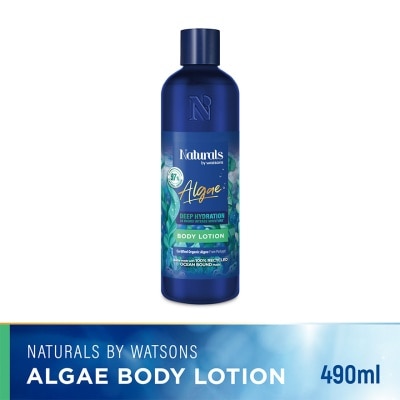 NATURALS BY WATSONS ALGAE BODY LOTION 490ML