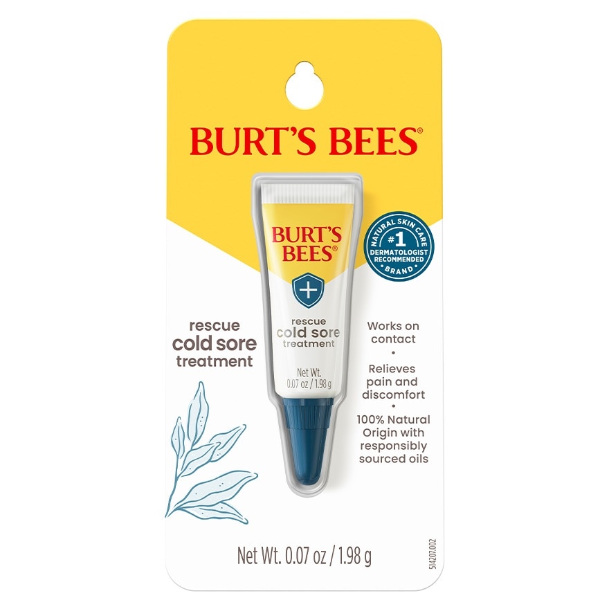 BURT'S BEES RAPID RESCUE COLD SORE TREATMENT COMPACT Special