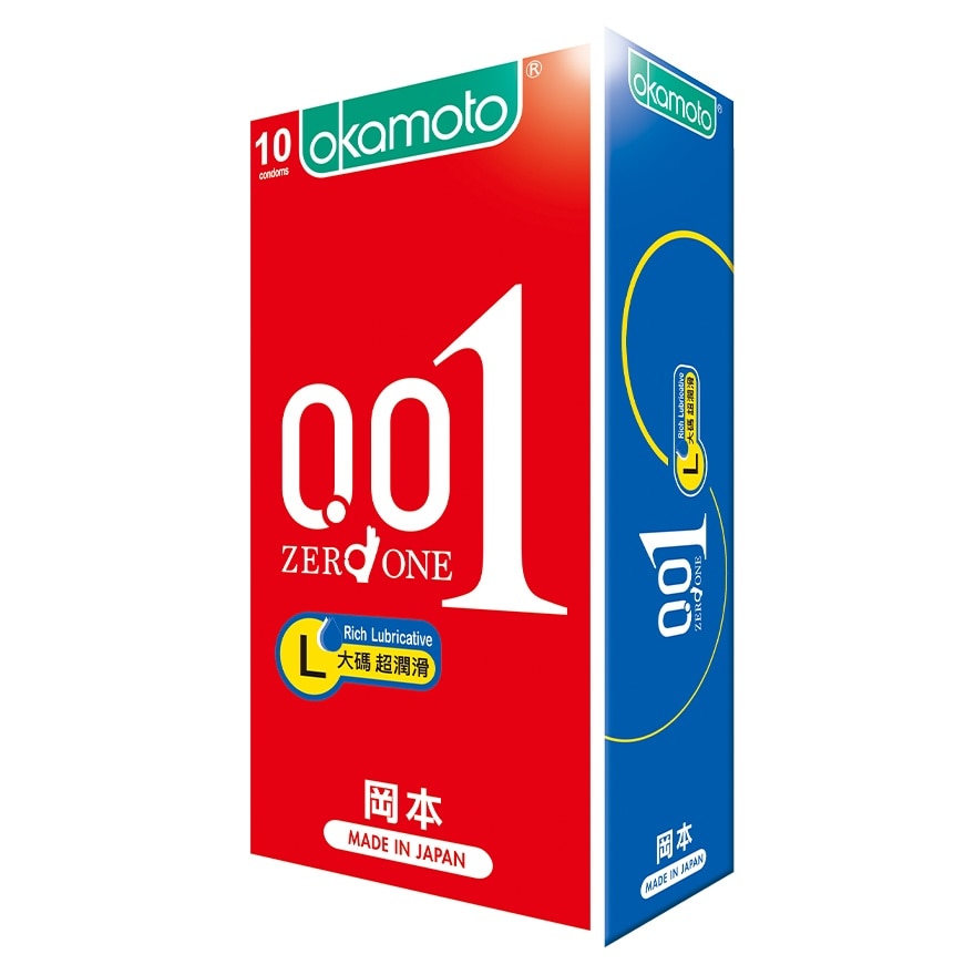 冈本0.01 水性聚氨酯 10 片装