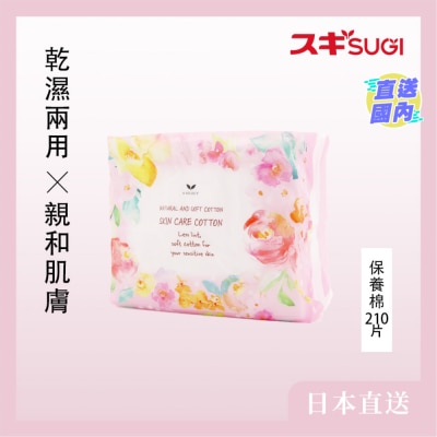 S-SELECT S-SELECT 化妝棉210片