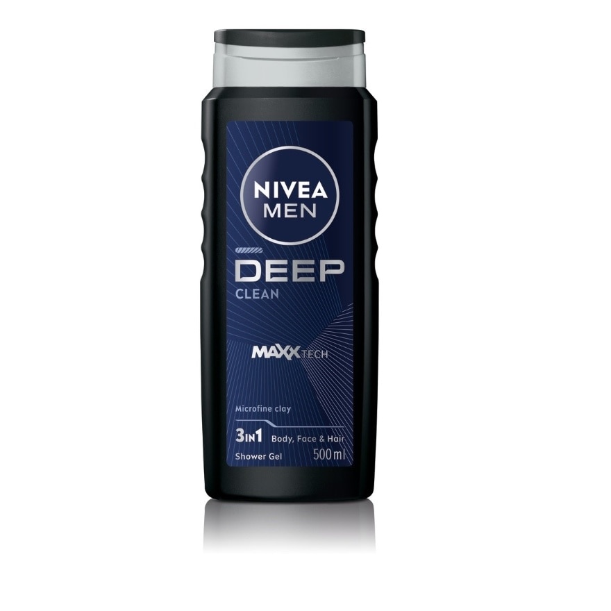 NIVEA MEN DEEP SHOWER GEL 500ML