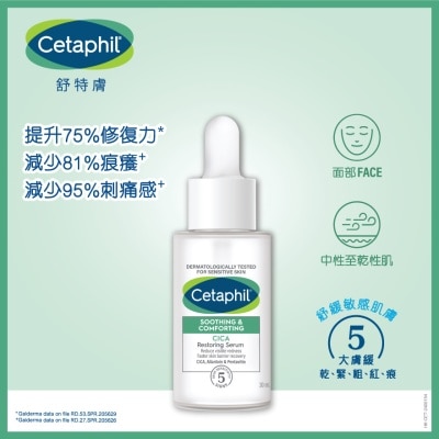 CETAPHIL 舒特膚 積雪草舒敏修復精華液 30毫升