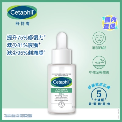 CETAPHIL 舒特膚 積雪草舒敏修復精華液 30毫升