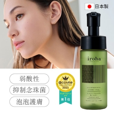 IROHA iroha Whitening & Antibacterial INTIMATE CLEANSING FOAM (Weak Acid) 135 ml