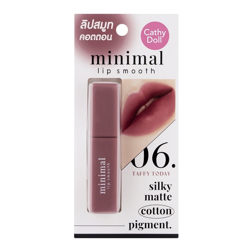 CATHY DOLL MINIMAL LIP SMOOTH #06 TAFFY TODAY