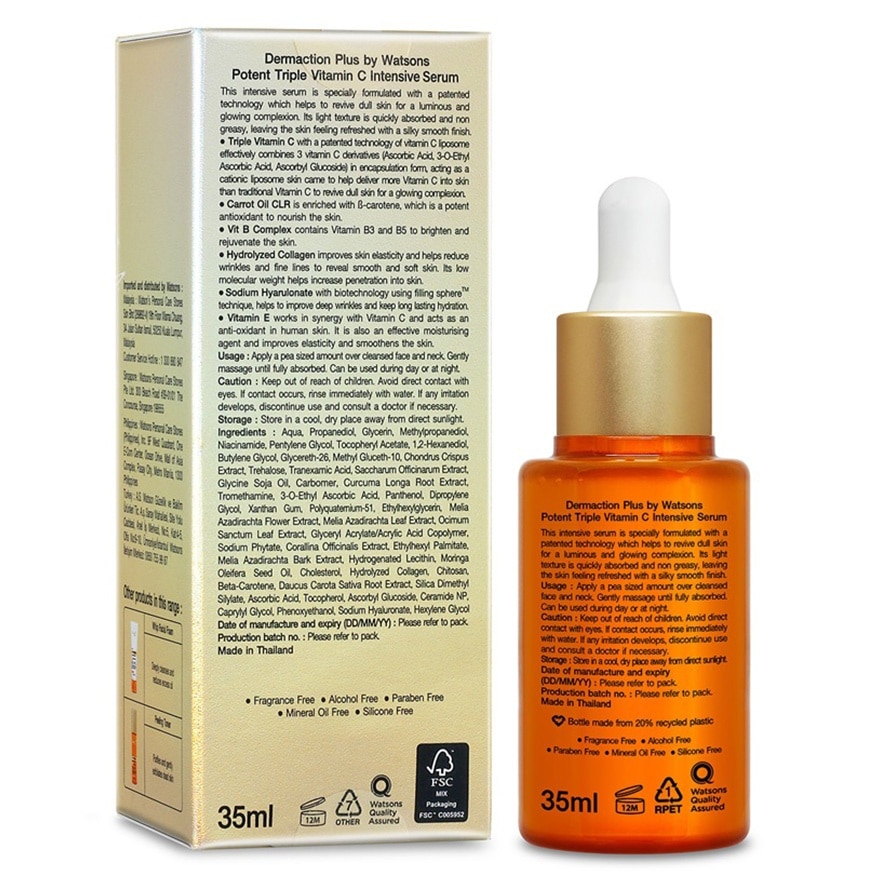 POTENT TRIPLE VITAMIN C INTENSIVE SERUM 35ML