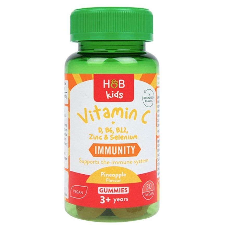 HOLLAND&BARRETT KIDS VIT C IMMUNE SUPPORT 30S Health foods and