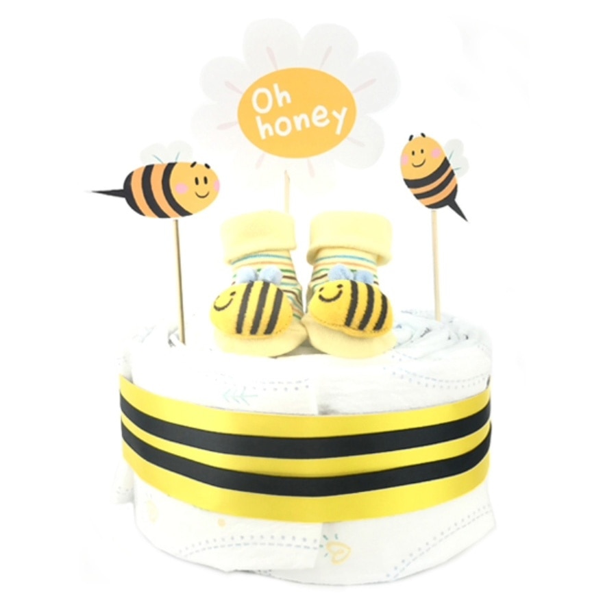 THE GIFT Mini Diaper Cake WSGMQ030 (Supplier Delivery – within 4 working days)