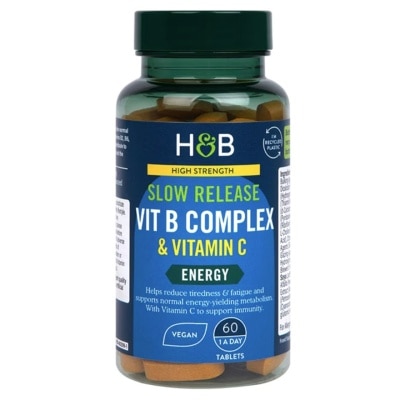 HOLLAND&BARRETT SS COMPLETE VIT B COMPLEX+VIT C 60S