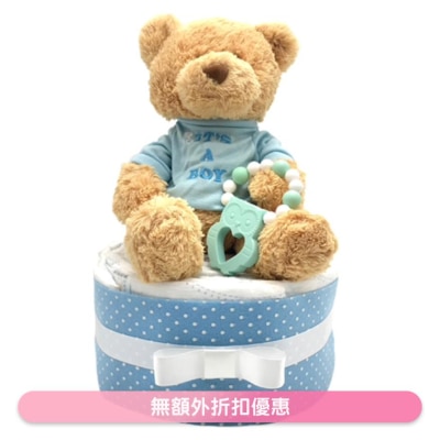 The Gift THE GIFT Mini Diaper Cake WSGMQ038 (Supplier Delivery – within 4 working days)