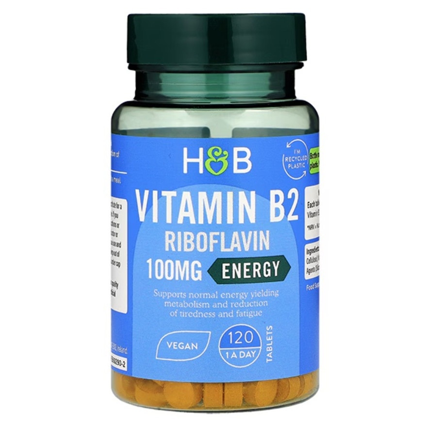 VITAMIN B2 RIBOFLAVIN 100MG 120S