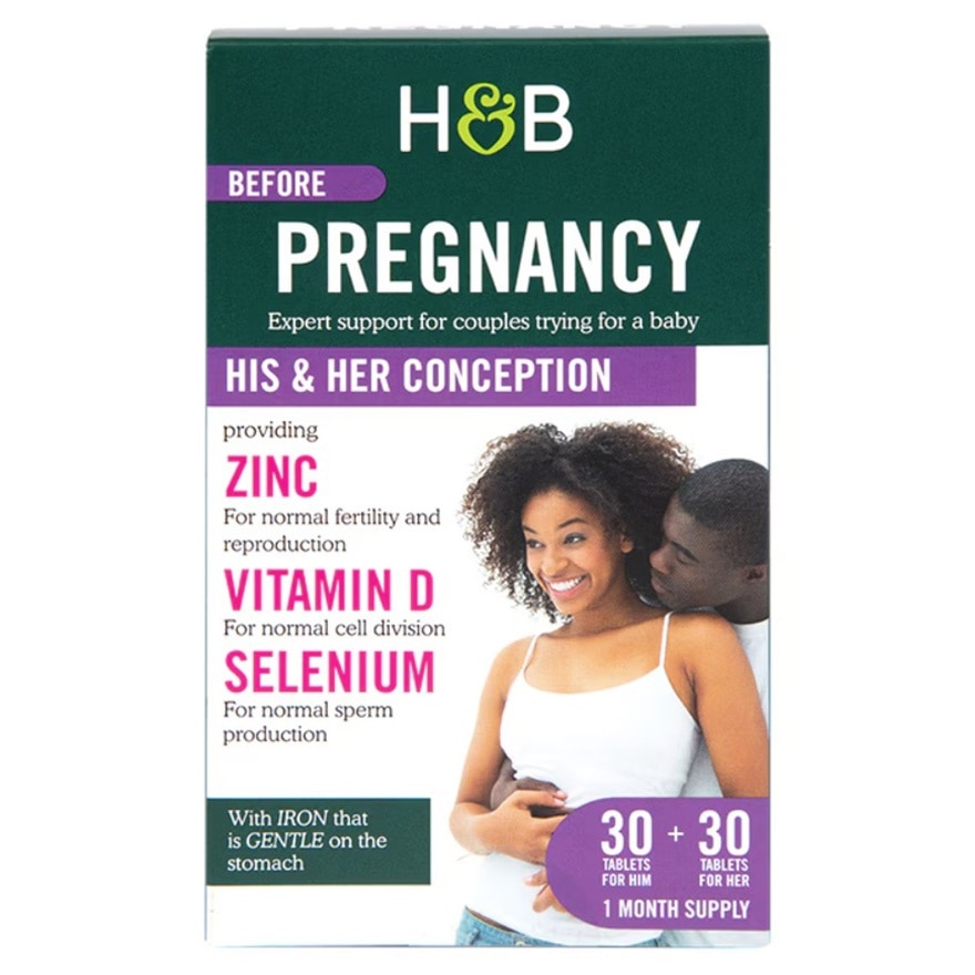 CONCEPTION SUPPORT HIM & HER 30+30S