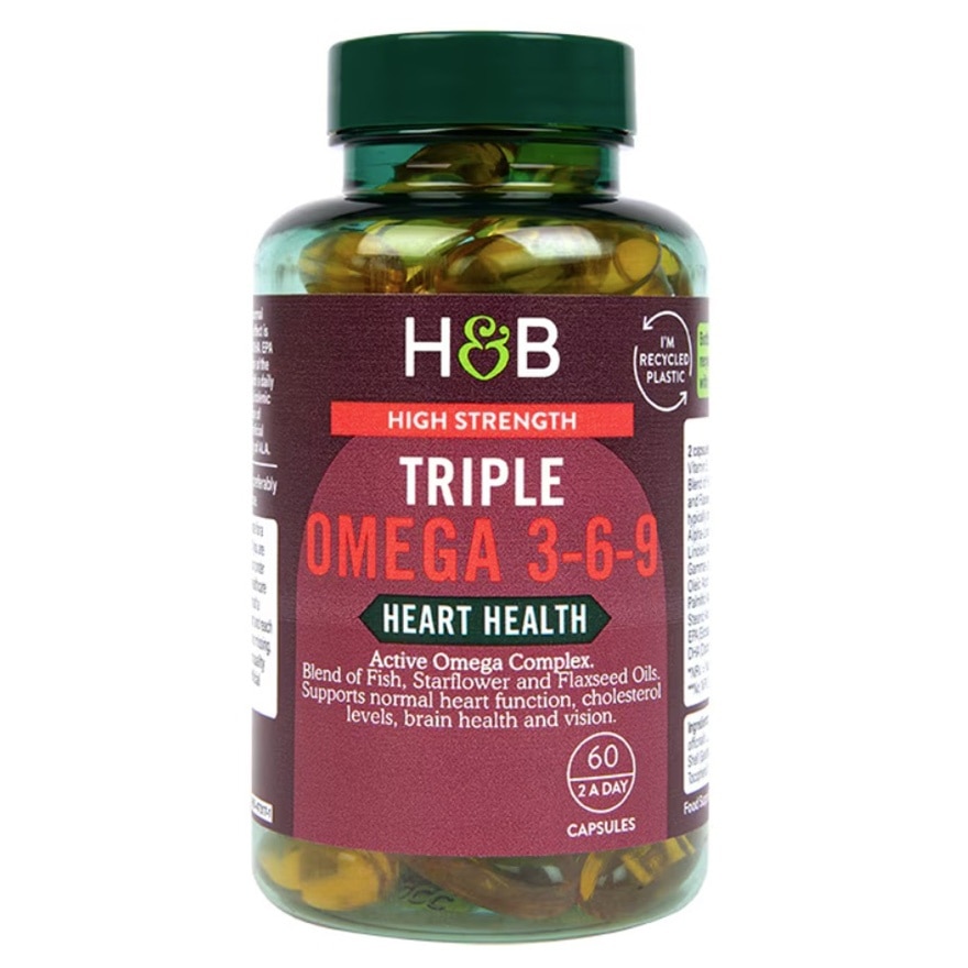 HIGH STRENGTH TRIPLE OMEGA 3-6-9 60S