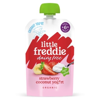 LITTLE FREDDIE LF DAIRY FREE STRAWBERRY COCONUT YOGHURT ALTERNATIVE