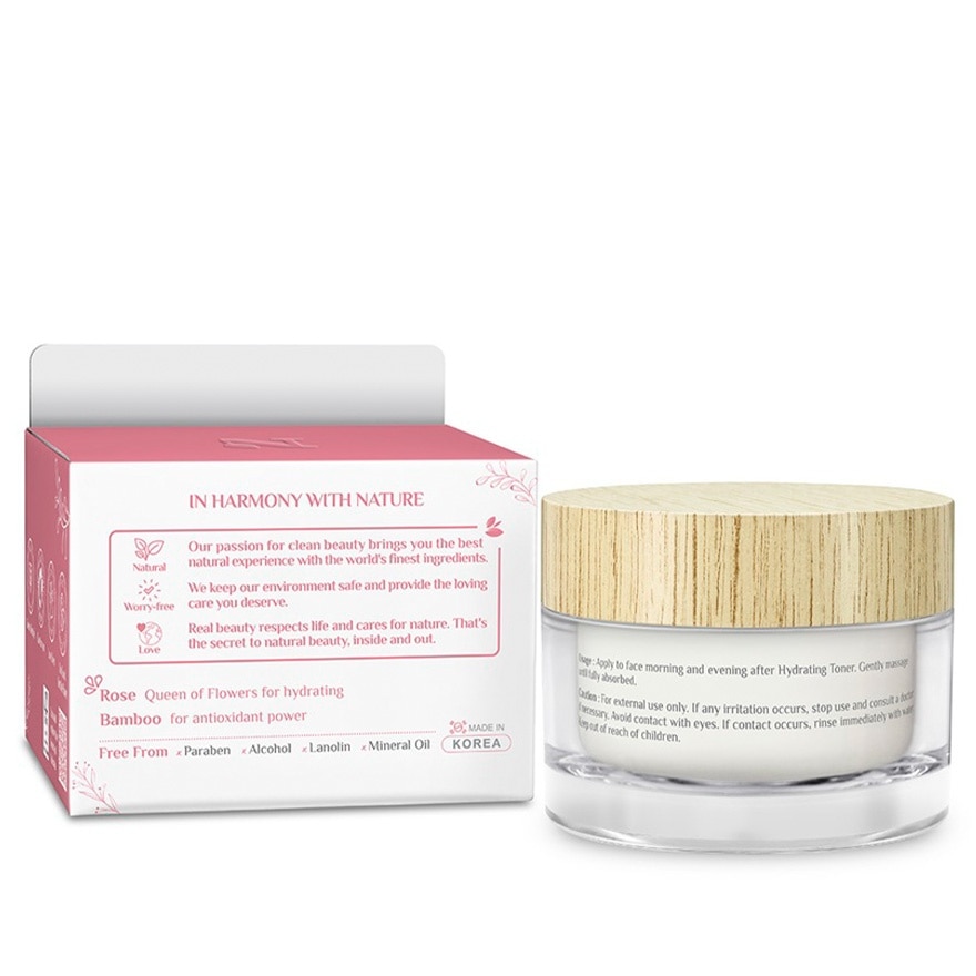 ROSE & BAMBOO HYDRATING GEL CREAM 50G