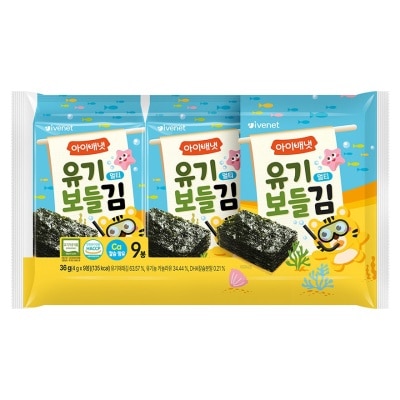 貝貝 - 有機營養紫菜4克 X 9