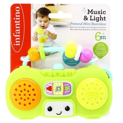Infantino 音樂光感迷你喇叭(商家直送-7個工作天內送到府上)