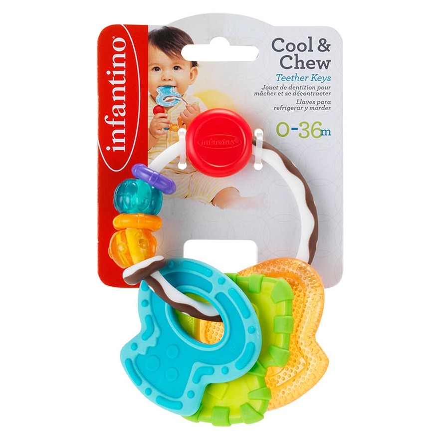 SLIDE & CHEW TEETHER KEYS (SUPPLIER DELIVERY–7 WORKING DAYS)