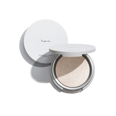 HEME HEME GLOWY HIGHLIGHTER COMPACT - 04 GLACIAL WHITE 5.5G