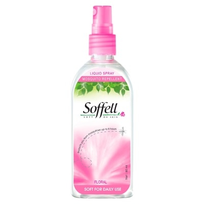 SOFFELL SOFFELL MOSQUITO REPELLENT SPRAY 80ML - FLORAL