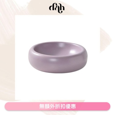 DAH Donut Shaped Ceramic Feeding Bowl｜Lilac Purple WSDTW002(Supplier Delivery – within 5 working days)