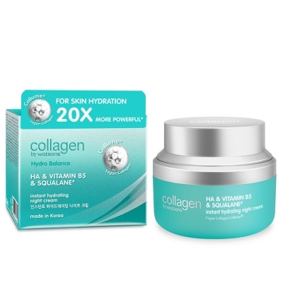 COLLAGEN BY WATSONS 骨膠原水潤平衡晚霜