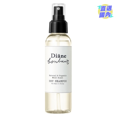 MOIST DIANE Diane Bonheur头发干洗喷雾 (微香爽身粉与薄荷) 120毫升