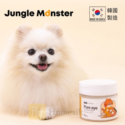 Jungle Monster 韓國寵物眼部淚痕清潔棉 70片 (連夾子)  (商家直送-5個工作天內送到府上;滿$500免運)