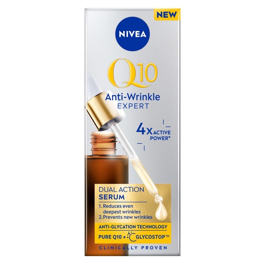 Q10 ANTI-WINKLE DUAL ACTION SERUM 30ML