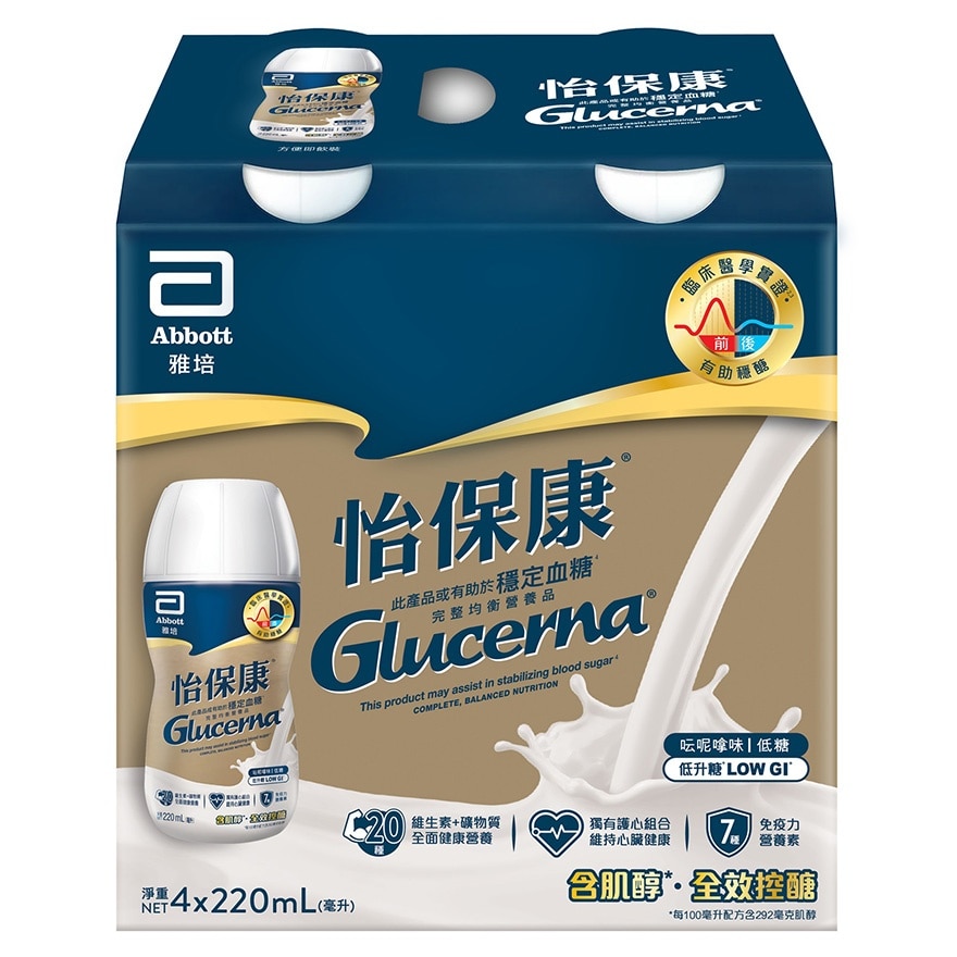 雅培怡保康即饮装VAN味220ML X4