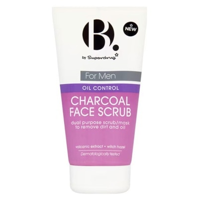 B. BY SUPERDRUG S/D B. MEN OIL CONTROL CHARCOAL FACE SCRUB