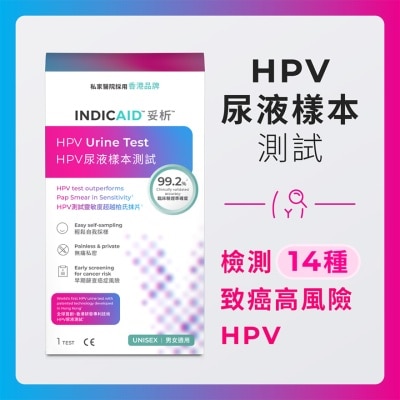INDICAID 妥析HPV尿液樣本測試